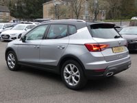 USED 2023 23 SEAT ARONA 1.0 TSI FR 5d 110 S/S FULL LINK FOR APPLE CARPLAY / ANDROID AUTO (GIVES YOU SAT NAV), WIRELESS PHONE CHARGER, REAR PARKING SENSORS, LED LIGHTS, AUTO LIGHTS & WIPERS, ELECTRIC FOLDING DOOR MIRRORS, CRUISE CONTROL & SPEED LIMITER, LANE ASSIST, DAB RADIO, BLUETOOTH PHONE & MEDIA, MANUAL 6 SPEED, TINTED GLASS, BLACK CONTRAST ROOF, ROOF RAILS, 17 INCH ALLOY WHEELS, FRONT FOG LIGHTS, SPORT SEATS, LEATHER FLAT BOTTOM MULTIFUNCTION STEERING WHEEL, 1 OWNER FROM NEW, SERVICE HISTORY