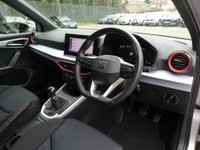USED 2023 23 SEAT ARONA 1.0 TSI FR 5d 110 S/S FULL LINK FOR APPLE CARPLAY / ANDROID AUTO (GIVES YOU SAT NAV), WIRELESS PHONE CHARGER, REAR PARKING SENSORS, LED LIGHTS, AUTO LIGHTS & WIPERS, ELECTRIC FOLDING DOOR MIRRORS, CRUISE CONTROL & SPEED LIMITER, LANE ASSIST, DAB RADIO, BLUETOOTH PHONE & MEDIA, MANUAL 6 SPEED, TINTED GLASS, BLACK CONTRAST ROOF, ROOF RAILS, 17 INCH ALLOY WHEELS, FRONT FOG LIGHTS, SPORT SEATS, LEATHER FLAT BOTTOM MULTIFUNCTION STEERING WHEEL, 1 OWNER FROM NEW, SERVICE HISTORY