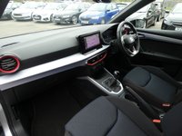 USED 2023 23 SEAT ARONA 1.0 TSI FR 5d 110 S/S FULL LINK FOR APPLE CARPLAY / ANDROID AUTO (GIVES YOU SAT NAV), WIRELESS PHONE CHARGER, REAR PARKING SENSORS, LED LIGHTS, AUTO LIGHTS & WIPERS, ELECTRIC FOLDING DOOR MIRRORS, CRUISE CONTROL & SPEED LIMITER, LANE ASSIST, DAB RADIO, BLUETOOTH PHONE & MEDIA, MANUAL 6 SPEED, TINTED GLASS, BLACK CONTRAST ROOF, ROOF RAILS, 17 INCH ALLOY WHEELS, FRONT FOG LIGHTS, SPORT SEATS, LEATHER FLAT BOTTOM MULTIFUNCTION STEERING WHEEL, 1 OWNER FROM NEW, SERVICE HISTORY
