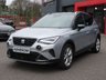 USED 2023 23 SEAT ARONA 1.0 TSI FR 5d 110 S/S FULL LINK FOR APPLE CARPLAY / ANDROID AUTO (GIVES YOU SAT NAV), WIRELESS PHONE CHARGER, REAR PARKING SENSORS, LED LIGHTS, AUTO LIGHTS & WIPERS, ELECTRIC FOLDING DOOR MIRRORS, CRUISE CONTROL & SPEED LIMITER, LANE ASSIST, DAB RADIO, BLUETOOTH PHONE & MEDIA, MANUAL 6 SPEED, TINTED GLASS, BLACK CONTRAST ROOF, ROOF RAILS, 17 INCH ALLOY WHEELS, FRONT FOG LIGHTS, SPORT SEATS, LEATHER FLAT BOTTOM MULTIFUNCTION STEERING WHEEL, 1 OWNER FROM NEW, SERVICE HISTORY