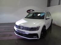 USED 2020 20 VOLKSWAGEN TIGUAN 2.0 TDI R-Line Tech SUV 5dr Diesel DSG 4Motion Euro 6 (s/s) (150 ps) SAT NAV H/LEATHER CRUISE CAMERA H/SEATS TOW BAR