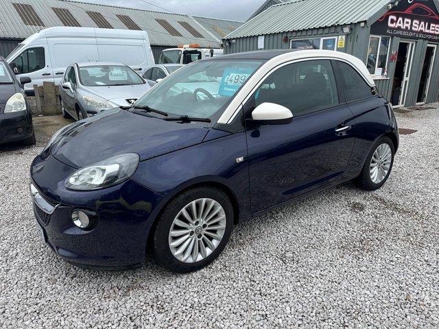 View our Vauxhall Adam 1.4 16v GLAM Hatchback 3dr Petrol Manual Euro 5 (87 ps)