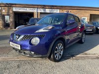 USED 2017 66 NISSAN JUKE 1.2 DIG-T Tekna SUV 5dr Petrol Manual Euro 6 (s/s) (115 ps) LOW MILEAGE + 2 OWNER