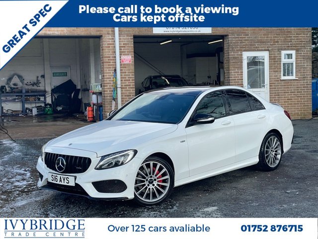 2015 MERCEDES-BENZ C-CLASS 2.1 C220 BlueTEC AMG Line Saloon 4dr Diesel G-Tronic+ Euro 6 (s/s) (170 ps)