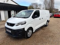 USED 2018 68 PEUGEOT EXPERT 1.6 BlueHDi 1200 Professional Long Panel Van LWB Euro 6 6dr Air Conditioning, Twin Doors