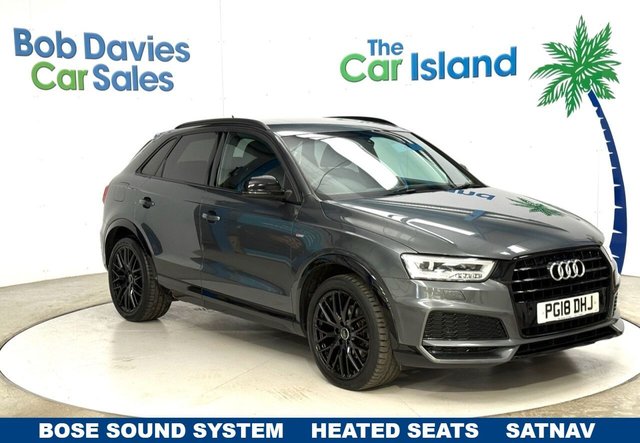2018 AUDI Q3 1.4 TFSI CoD Black Edition SUV 5dr Petrol S Tronic Euro 6 (s/s) (150 ps)
