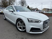 USED 2018 18 AUDI A5 2.0 TDI S line Coupe 2dr Diesel S Tronic Euro 6 (s/s) (190 ps) 