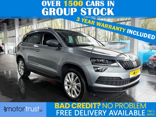 View our Skoda Karoq range