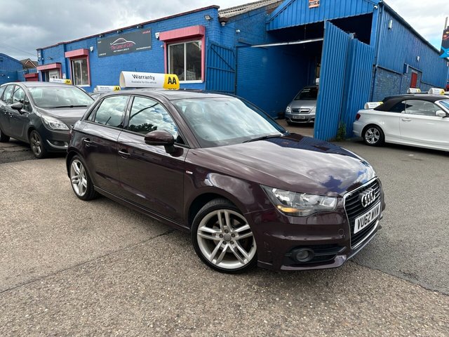 View our Audi A1 1.6 TDI S line Sportback 5dr Diesel Manual Euro 5 (s/s) (105 ps)