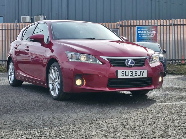 2013 CT 1.8 200H LUXURY HATCHBACK 5DR PETROL HYBRID CVT EURO 5 S S... photo