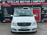 USED 2013 63 MERCEDES-BENZ VIANO 2.2 CDI Avantgarde MPV 5dr Diesel Automatic RWD L2 H1 (216 g/km, 163 bhp) 7 SEATS|TABLE|GLASS ROOF|NoVAT