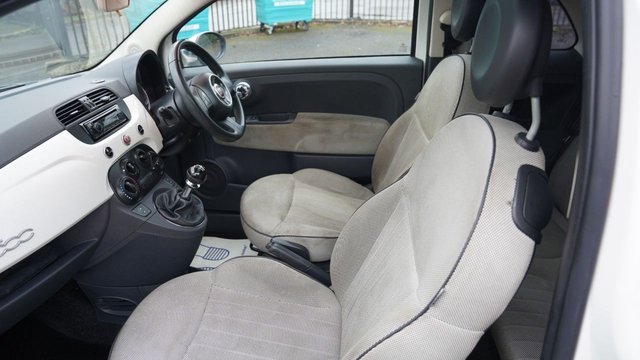 2009 FIAT 500 1.2 Lounge Hatchback 3dr Petrol Manual Euro 5 (s/s) (69 bhp) - Photo 2