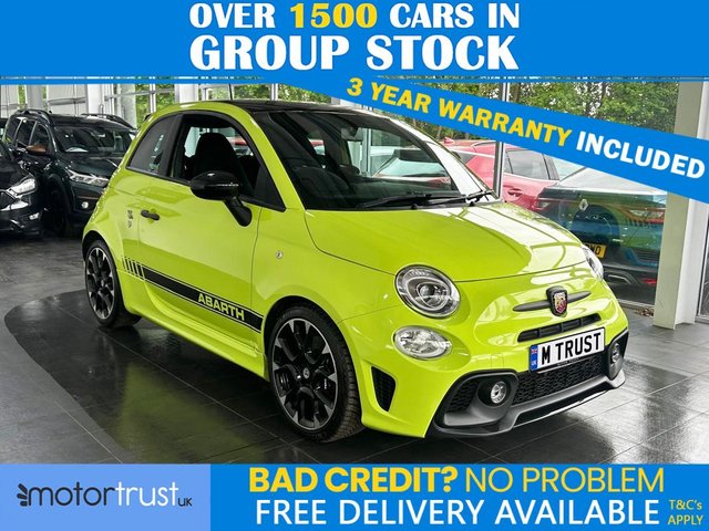 View our Abarth 595 1.4 T-Jet Competizione 70th Hatchback 3dr Petrol Manual Euro 6 (180 bhp) 2 FORMER OWNERS! 