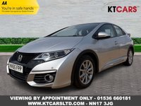USED 2015 65 HONDA CIVIC 1.6 i-DTEC SE Plus Hatchback 5dr Diesel Manual Euro 5 (s/s) (120 ps) Mot 12th March 2027, + Part Dealer History, 7 Services, + 2 Previous Owners, last keeper 2023, + 3 Months Warranty, + Euro 5, + 78 MPG, + Road tax - &pound;20, + Front/rear sensors, + Reverse camera, + Bluetooth, + DAB touchscreen radio, + Climate control, + Cruise with limiter, + Auto lights/wipers, + Folding mirrors, + USB/HDMI ports, + Isofix, + Alloys