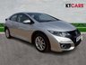 USED 2015 65 HONDA CIVIC 1.6 i-DTEC SE Plus Hatchback 5dr Diesel Manual Euro 5 (s/s) (120 ps) Mot 12th March 2027, + Part Dealer History, 7 Services, + 2 Previous Owners, last keeper 2023, + 3 Months Warranty, + Euro 5, + 78 MPG, + Road tax - &pound;20, + Front/rear sensors, + Reverse camera, + Bluetooth, + DAB touchscreen radio, + Climate control, + Cruise with limiter, + Auto lights/wipers, + Folding mirrors, + USB/HDMI ports, + Isofix, + Alloys