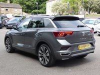 USED 2019 19 VOLKSWAGEN T-ROC 1.5 TSI EVO R-Line 5d DSG 150 S/S SAT NAV, ACTIVE INFO DISPLAY (DIGITAL DASH), HEATED FRONT SEATS, APP-CONNECT FOR APPLE CARPLAY ANDROID AUTO & MIRROR LINK, ADAPTIVE CRUISE CONTROL & SPEED LIMITER, FRONT ASSIST, LANE ASSIST, FRONT & REAR PARKING SENSORS WITH DISPLAY, DAB RADIO, BLUETOOTH PHONE & MUSIC, VOICE ACTIVATION, DSG AUTOMATIC GEARBOX, LED DRL'S, PRIVACY, 19 INCH ALLOYS, POWER FOLDING MIRRORS, FLAT BOTTOM TIPTRONIC MFSW, RAIN & LIGHT SENSORS, AUTO HOLD, CLIMATE CONTROL, DRIVE SELECT, GOOD SERVICE HISTORY