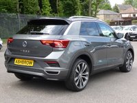 USED 2019 19 VOLKSWAGEN T-ROC 1.5 TSI EVO R-Line 5d DSG 150 S/S SAT NAV, ACTIVE INFO DISPLAY (DIGITAL DASH), HEATED FRONT SEATS, APP-CONNECT FOR APPLE CARPLAY ANDROID AUTO & MIRROR LINK, ADAPTIVE CRUISE CONTROL & SPEED LIMITER, FRONT ASSIST, LANE ASSIST, FRONT & REAR PARKING SENSORS WITH DISPLAY, DAB RADIO, BLUETOOTH PHONE & MUSIC, VOICE ACTIVATION, DSG AUTOMATIC GEARBOX, LED DRL'S, PRIVACY, 19 INCH ALLOYS, POWER FOLDING MIRRORS, FLAT BOTTOM TIPTRONIC MFSW, RAIN & LIGHT SENSORS, AUTO HOLD, CLIMATE CONTROL, DRIVE SELECT, GOOD SERVICE HISTORY