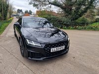 USED 2022 22 AUDI TT 2.0 TFSI 40 Black Edition Coupe 3dr Petrol S Tronic Euro 6 (s/s) (197 ps) 8.9% APR FINANCE RATES