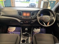 USED 2018 18 HYUNDAI TUCSON 1.7 CRDi Blue Drive GO! SE SUV 5 Door Diesel Manual Grey Euro 6 1 Former Keeper HEATEDSEATS+PARK SENSORS+REVERSECAM