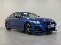 USED 2022 72 BMW 2 SERIES 2.0 230i M Sport Coupe 2dr Petrol Auto Euro 6 (s/s) (245 ps) TECHNOLOGY PLUS PACK INCLUDED + PORTIMAO BLUE EXTERIOR COLOUR