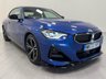 USED 2022 72 BMW 2 SERIES 2.0 230i M Sport Coupe 2dr Petrol Auto Euro 6 (s/s) (245 ps) TECHNOLOGY PLUS PACK INCLUDED + PORTIMAO BLUE EXTERIOR COLOUR