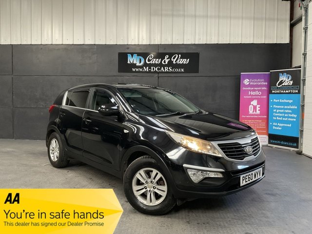 2010 KIA SPORTAGE 1.6 GDi EcoDynamics 1 SUV 5dr Petrol Manual 2WD Euro 5 (s/s) (133 bhp)