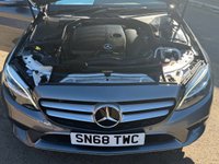 USED 2018 68 MERCEDES-BENZ C-CLASS 1.5 C200 MHEV EQ Boost Sport Saloon 4dr Petrol G-Tronic+ Euro 6 (s/s) (198 ps) 