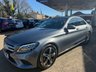 USED 2018 68 MERCEDES-BENZ C-CLASS 1.5 C200 MHEV EQ Boost Sport Saloon 4dr Petrol G-Tronic+ Euro 6 (s/s) (198 ps) 