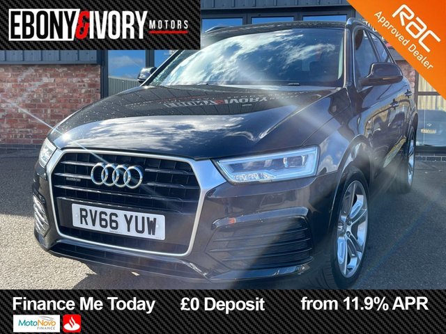 View our Audi Q3 2.0 TDI S line Plus SUV 5dr Diesel S Tronic quattro Euro 6 (s/s) (184 ps)