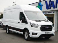 USED 2025 75 FORD TRANSIT 350 RWD 2.0 EBL 165 BHP L4 X-LONG H3 HIGH ROOF LIMITED NAV WIDESCREEN SAT NAV |  X-LONG | X-HIGH