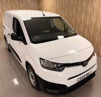 USED 2022 22 TOYOTA PROACE CITY 1.5 BlueHDi Active Short Panel Van 5dr Diesel Manual SWB Euro 6 (s/s) (100 bhp) TOUCHSCREEN ENTERTAINMENT