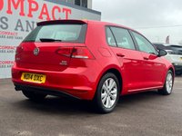 USED 2014 14 VOLKSWAGEN GOLF 1.6 TDI BlueMotion Tech SE Hatchback 5dr Diesel Manual Euro 5 (s/s) (105 ps) &pound;20 A YEAR TAX !!!!