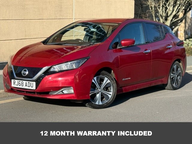 2018 LEAF 40KWH N CONNECTA HATCHBACK 5DR ELECTRIC AUTO 150 PS 12 MONTH MOT... photo