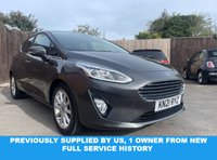 USED 2021 21 FORD FIESTA 1.0T EcoBoost MHEV Titanium Hatchback 5dr Petrol Manual Euro 6 (s/s) (125 ps) Previously supplied by us