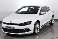 USED 2013 63 VOLKSWAGEN SCIROCCO 2.0 TDI BlueMotion Tech GT Hatchback 3dr Diesel Manual Euro 5 (s/s) (Leather, Nav) (140 ps) 9 stamp SERVICE HISTORY - 2021 TIMING BELT - 2 KEYS - &pound;35 TAX