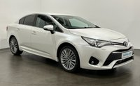 USED 2016 66 TOYOTA AVENSIS 2.0 D-4D Excel Saloon 4dr Diesel Manual Euro 6 (s/s) (143 ps) Striking Low Mileage 39921 Miles Toyota Avensis Excel Saloon Pearl white , Ebony  leather interior , Cruise control