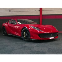 USED 2018 68 FERRARI 812 SUPERFAST 6.5 V12 Coupe 2dr Petrol F1 DCT Euro 6 (s/s) (800 ps) RED AND BLACK