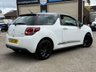 USED 2016 16 DS AUTOMOBILES DS 3 1.2 PureTech DStyle Nav Hatchback 3dr Petrol Manual Euro 6 (s/s) (110 ps) Finished in POLAR WHITE WITH BLACK ROOF and Black Sports Trim. CLEARANCE TERMS AND CONDITIONS APPLY, MAY REQUIRE SOME COSMETIC AND MECHANICAL ATTENTION, PLEASE RING FOR DETAILS. Features include, Sat Nav, DAB Radio, B/Tooth, Cruise Control, Park Sensors, &pound;20 Road Tax and Timing Belt Replaced at 47583 miles on 13/11/2023. Serviced at 58947 miles and at 60930 miles on 20/11/2025. MOT due 29/11/2026.