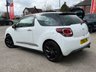 USED 2016 16 DS AUTOMOBILES DS 3 1.2 PureTech DStyle Nav Hatchback 3dr Petrol Manual Euro 6 (s/s) (110 ps) Finished in POLAR WHITE WITH BLACK ROOF and Black Sports Trim. CLEARANCE TERMS AND CONDITIONS APPLY, MAY REQUIRE SOME COSMETIC AND MECHANICAL ATTENTION, PLEASE RING FOR DETAILS. Features include, Sat Nav, DAB Radio, B/Tooth, Cruise Control, Park Sensors, &pound;20 Road Tax and Timing Belt Replaced at 47583 miles on 13/11/2023. Serviced at 58947 miles and at 60930 miles on 20/11/2025. MOT due 29/11/2026.