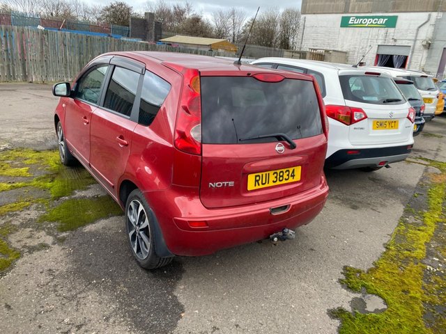 2008 NISSAN NOTE 1.4 16V Acenta R Hatchback 5dr Petrol Manual Euro 4 (88 ps) - Photo 4