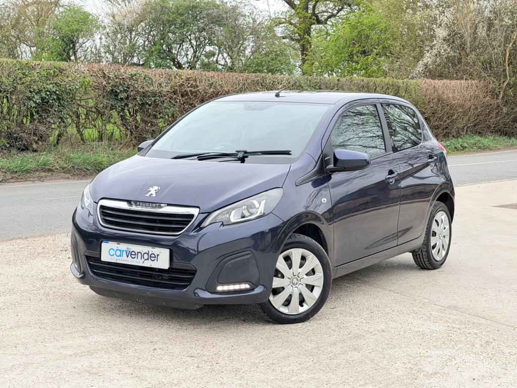 USED 2017 17 PEUGEOT 108 1.0 Active Hatchback 5dr Petrol Manual Euro 6 (68 ps) |1 Owner|4 Services|Bluetooth|