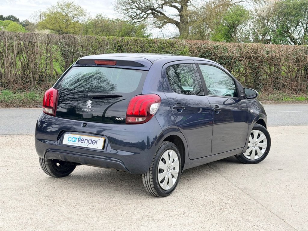 USED 2017 17 PEUGEOT 108 1.0 Active Hatchback 5dr Petrol Manual Euro 6 (68 ps) |1 Owner|4 Services|Bluetooth|