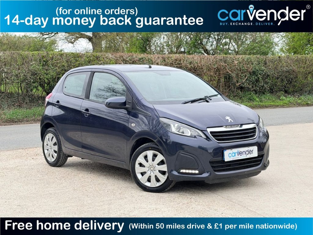 USED 2017 17 PEUGEOT 108 1.0 Active Hatchback 5dr Petrol Manual Euro 6 (68 ps) |1 Owner|4 Services|Bluetooth|