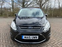 USED 2015 15 FORD C-MAX 1.6 TDCi Titanium MPV 5dr Diesel Manual Euro 5 (115 ps) This 2015 Ford C-Max Titanium in Panther Black Metallic has covered just 54k miles and comes with a good service history, recently serviced in April 2026.  Cheap to run with only &pound;35 road tax - Cruise control - Bluetooth - Rear parking sensors - Climate control - Heated front screen - 17" alloys  A comfortable and practical family MPV that&rsquo;s ready to drive away.
