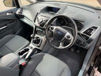 USED 2015 15 FORD C-MAX 1.6 TDCi Titanium MPV 5dr Diesel Manual Euro 5 (115 ps) This 2015 Ford C-Max Titanium in Panther Black Metallic has covered just 54k miles and comes with a good service history, recently serviced in April 2026.  Cheap to run with only &pound;35 road tax - Cruise control - Bluetooth - Rear parking sensors - Climate control - Heated front screen - 17" alloys  A comfortable and practical family MPV that&rsquo;s ready to drive away.