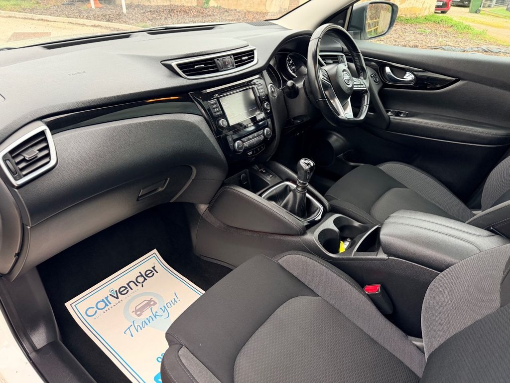 USED 2020 69 NISSAN QASHQAI 1.3 DIG-T N-Connecta SUV 5dr Petrol Manual Euro 6 (s/s) (140 ps) 5 Services|Roof|SatNav|360 View Camera|R.F Sensors|