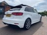 USED 2018 18 AUDI A3 1.5 TFSI CoD Black Edition Sportback 5dr Petrol S Tronic Euro 6 (s/s) (150 ps) AUTO/NAV/DRIVES SUPERBLY