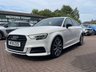USED 2018 18 AUDI A3 1.5 TFSI CoD Black Edition Sportback 5dr Petrol S Tronic Euro 6 (s/s) (150 ps) AUTO/NAV/DRIVES SUPERBLY