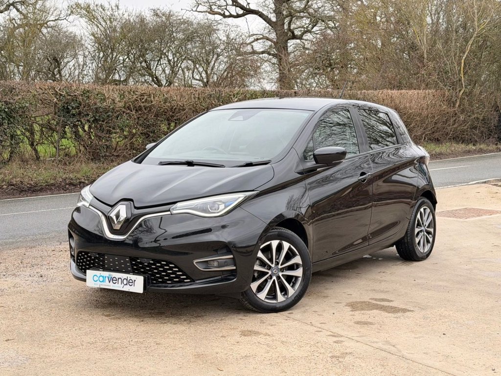 USED 2022 22 RENAULT ZOE R135 EV50 52kWh GT Line + Hatchback 5dr Electric Auto (Rapid Charge) (134 bhp) Camera|Heated Seats|SatNav|Lane Assist|Cruise|Heated Steering|