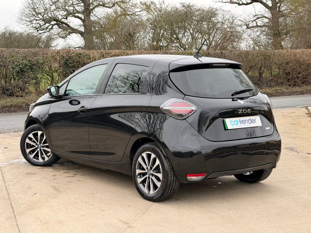 USED 2022 22 RENAULT ZOE R135 EV50 52kWh GT Line + Hatchback 5dr Electric Auto (Rapid Charge) (134 bhp) Camera|Heated Seats|SatNav|Lane Assist|Cruise|Heated Steering|